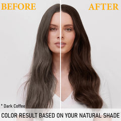 iemokoda hair dye shampoo gray coverage delivers seamless color results
