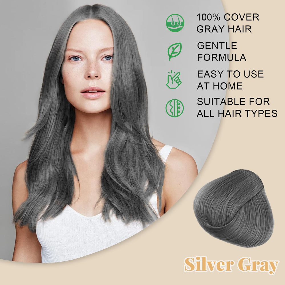 iemokoda salon-worthy silver gray result after one wash