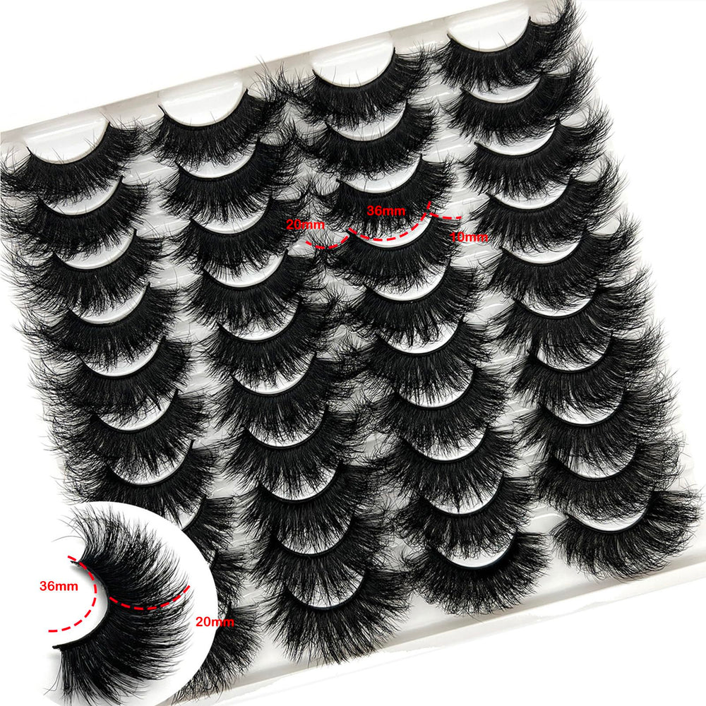 IFSOWDRA beginner-friendly 25mm lashes for quick application