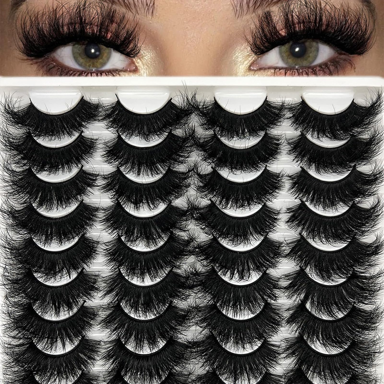 IFSOWDRA D-Curl lashes with long-lasting lift