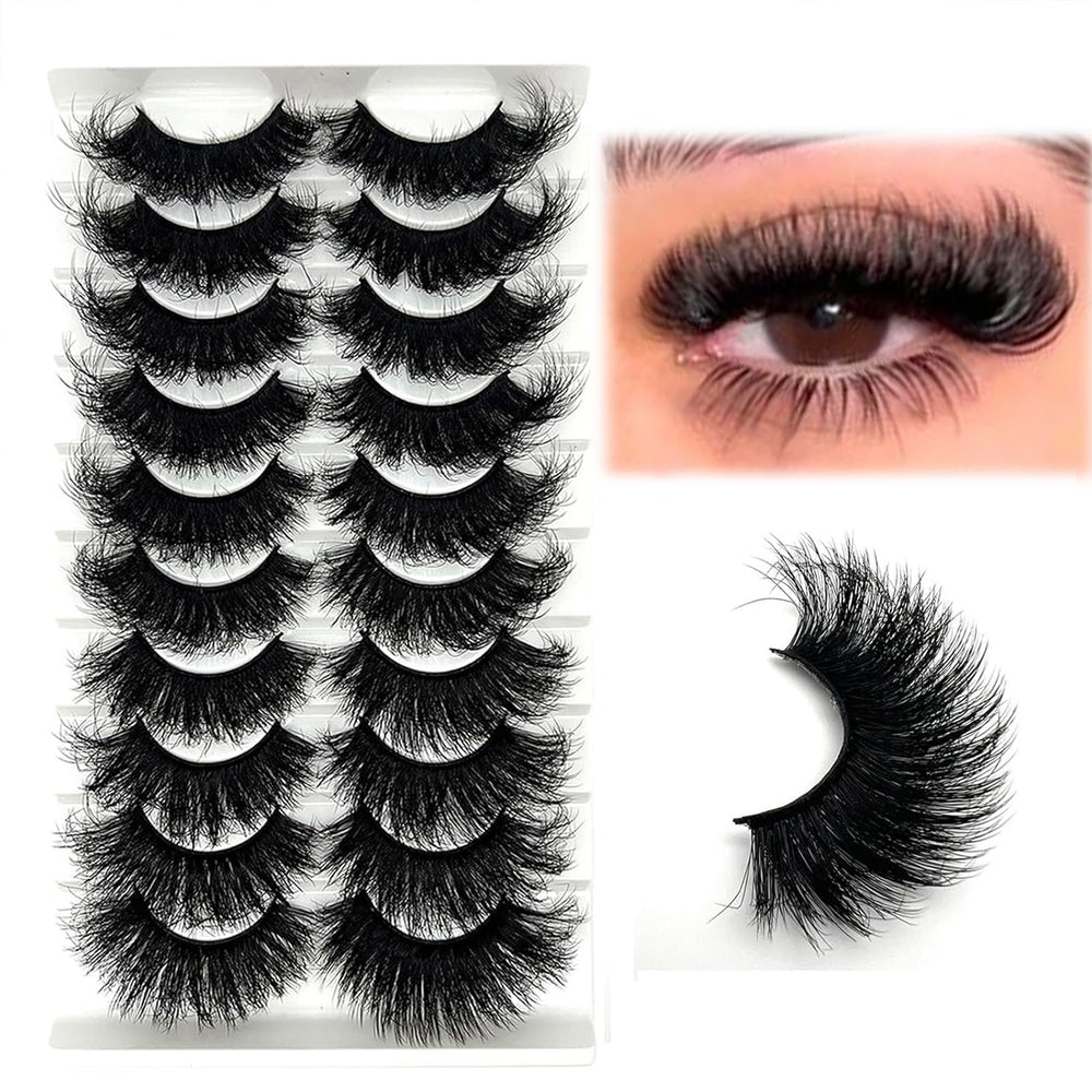 ifsowdra mink lashes 3d crisscross for full voluminous lashes