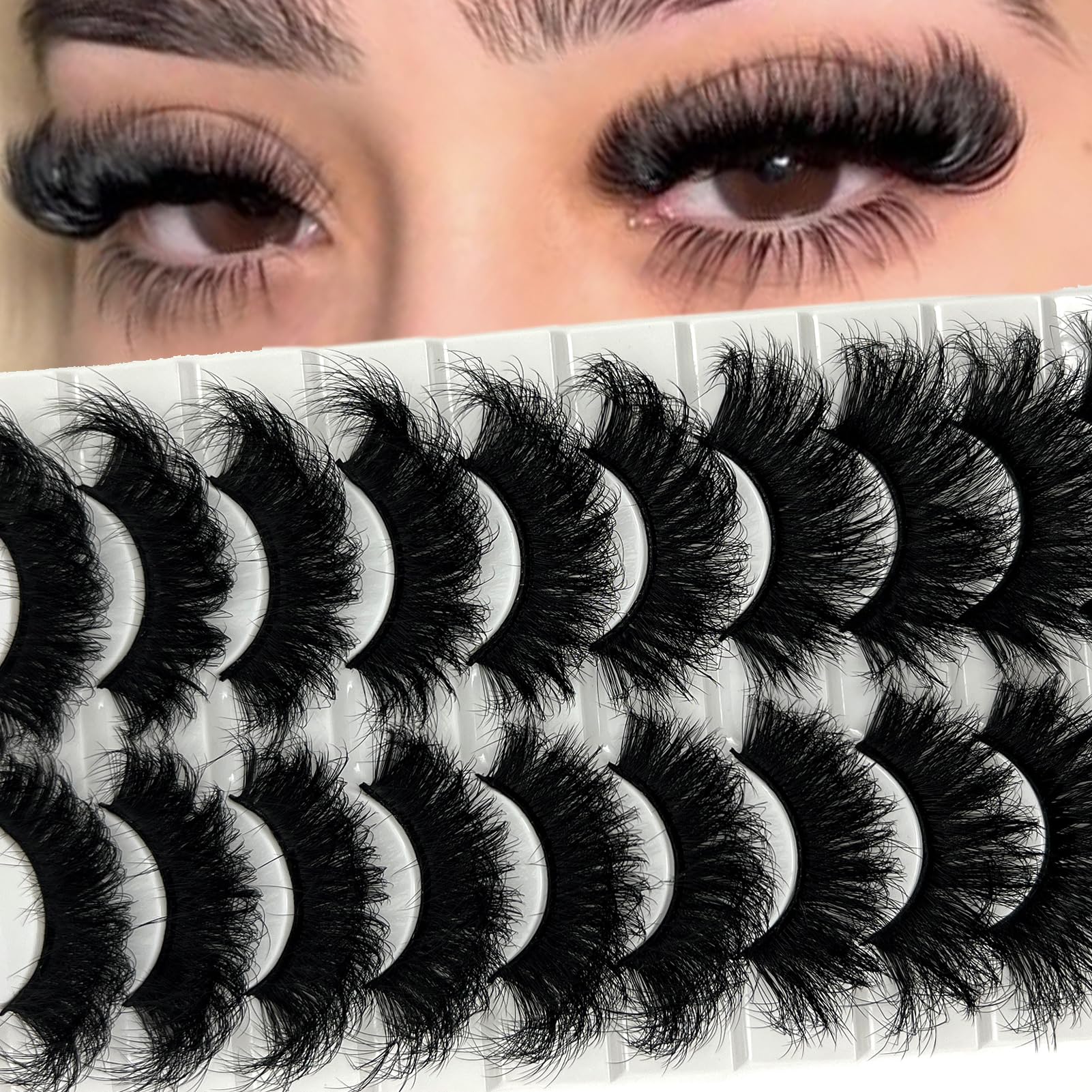 ifsowdra mink lashes fluffy 25mm dramatic for bold weekend looks