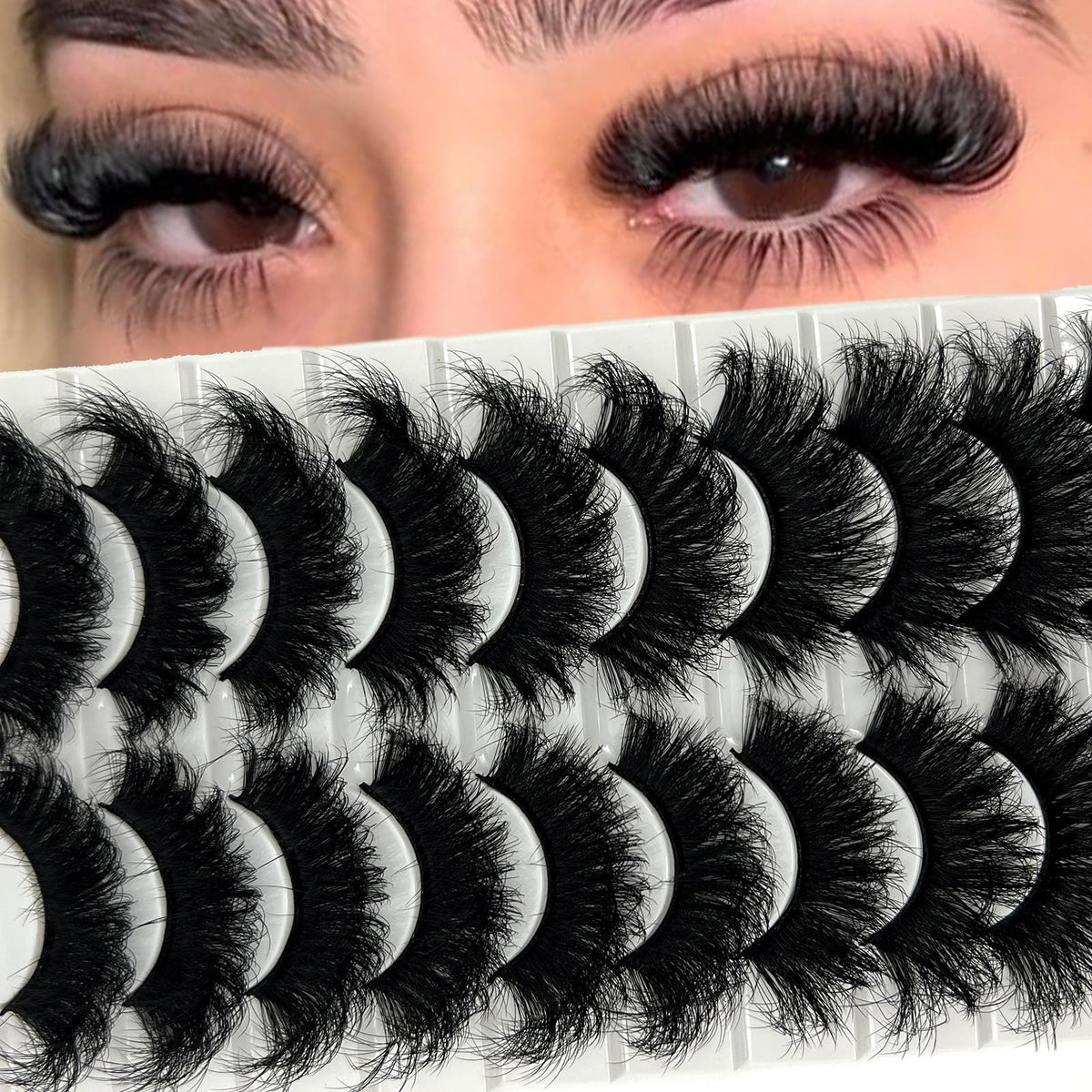 ifsowdra mink lashes fluffy 25mm dramatic for bold weekend looks