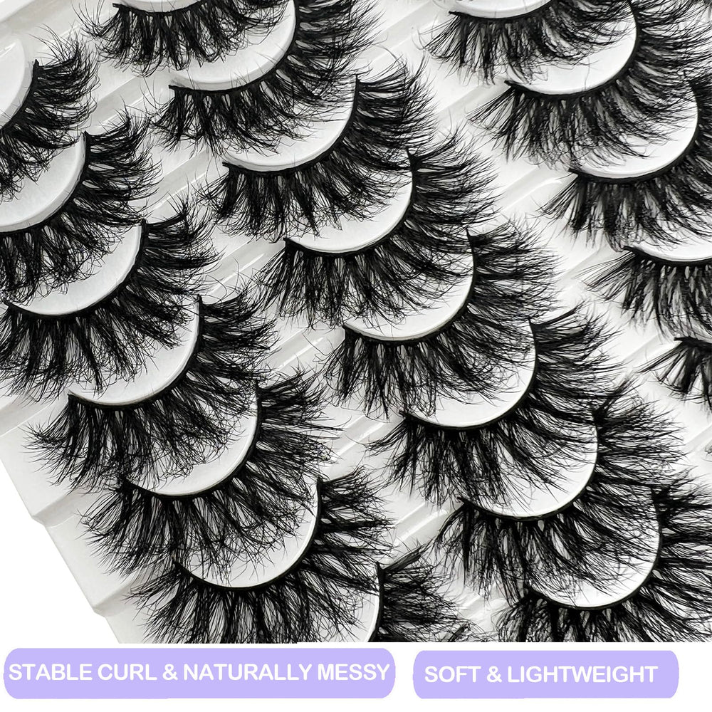 IFSOWDRA mink lashes natural look that lasts all day.