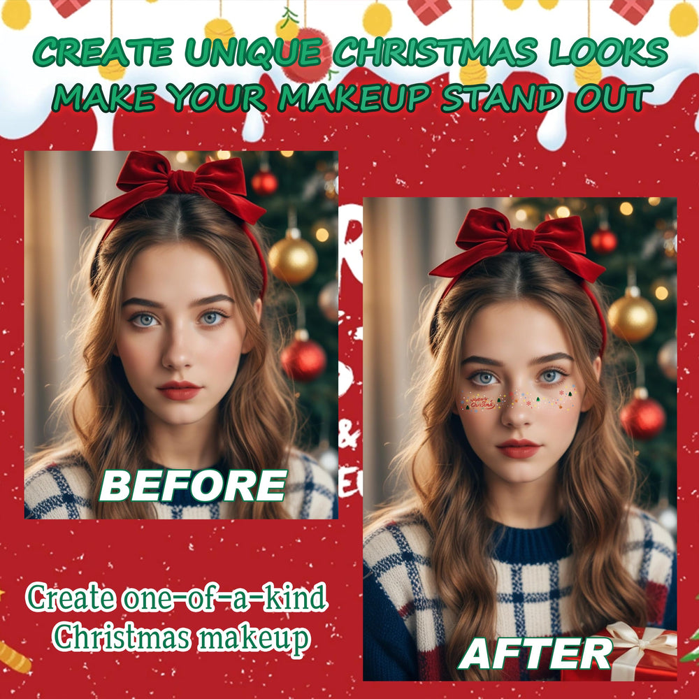 IFVGFB Snowflake tattoo delivers delicate glitter for winter looks