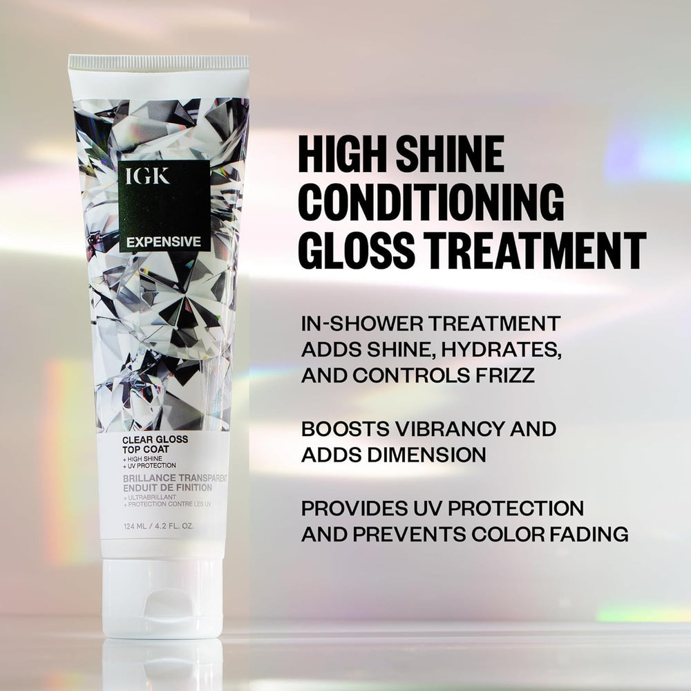 Dropper of IGK Repair Serum delivering targeted treatment to the hair shaft.