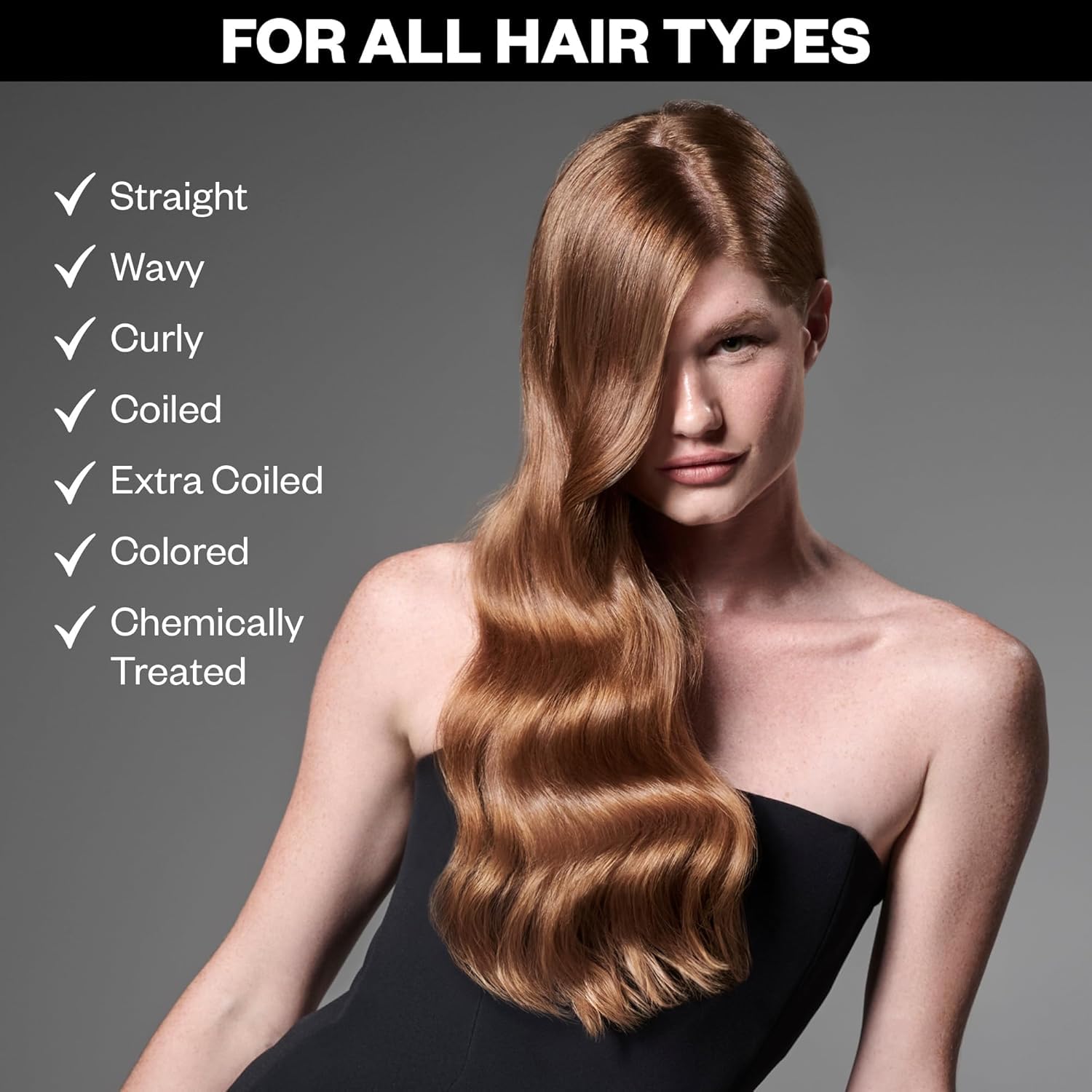 IGK Expensive Clear Gloss Top Coat near heat styling tools for protection