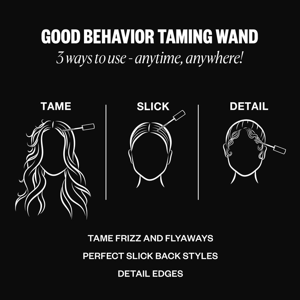 IGK Good Behavior travel-size wand is perfect for on-the-go touch-ups.
