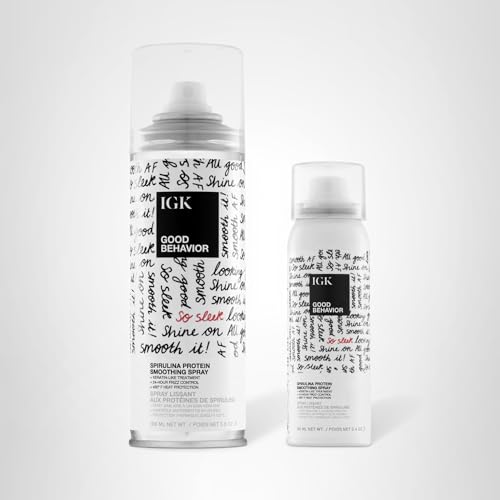 IGK GOOD BEHAVIOR keratin-like smoothing effect activated by heat