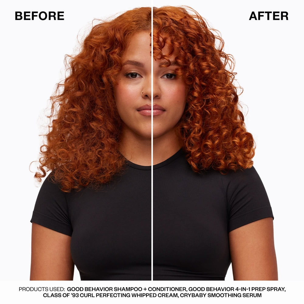 IGK Good Behavior nourishing oils blend closeup signals conditioning and cuticle sealing.