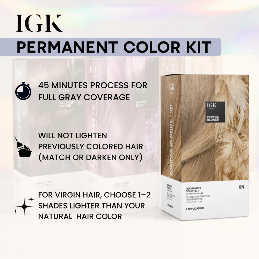 IGK result in dark blue-black color with depth.