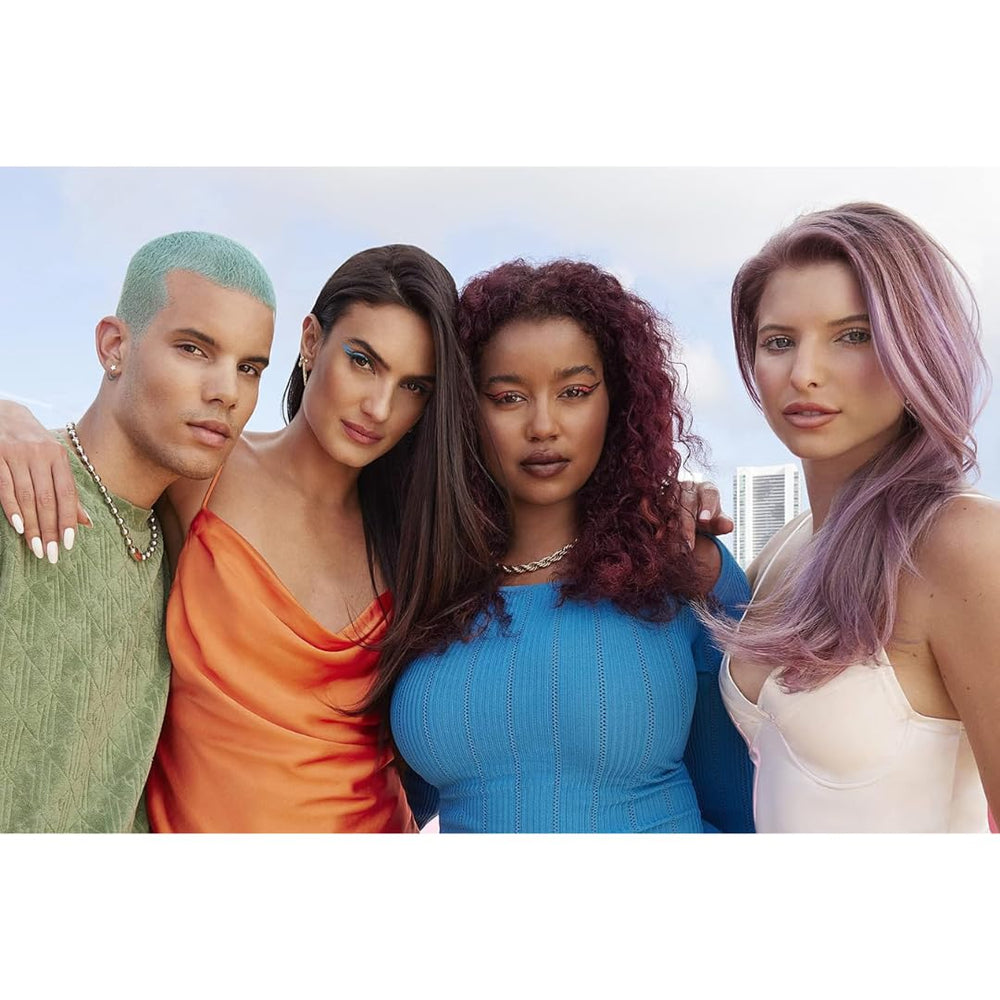 IGK Moon Dance glossy hair after use demonstrates radiant shine and refreshed tone.
