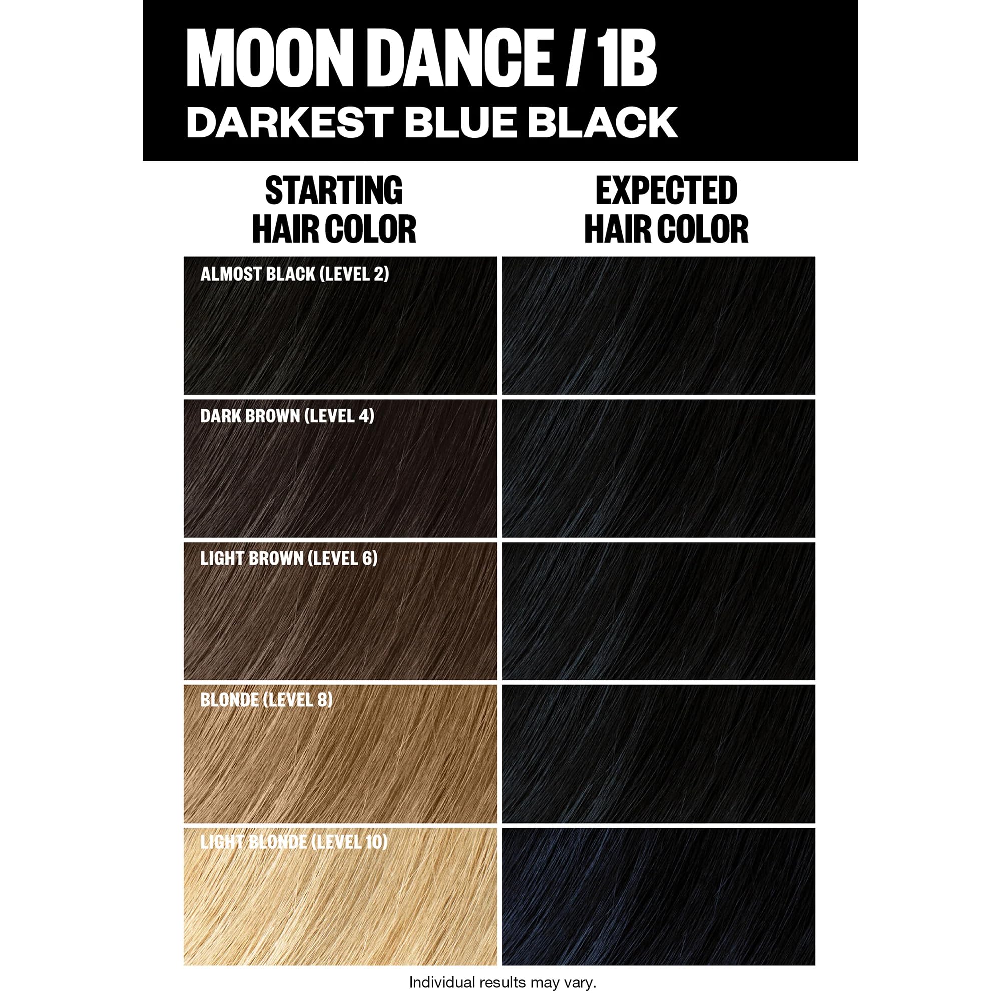 IGK Moon Dance shade swatches for color preview.