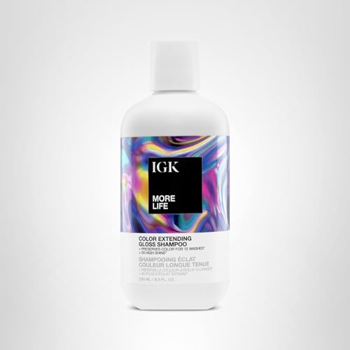 IGK More Life pump-top bottle ready for daily use