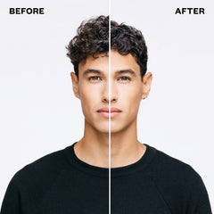 IGK Rich Kid travel gel showing curl definition without crunch.