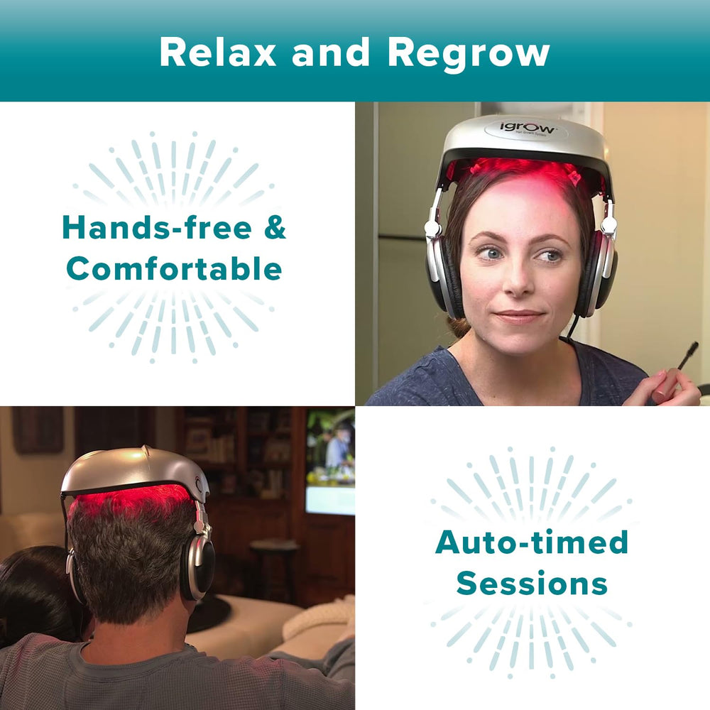 iGrow adjustable headphones ensure comfortable fit for all head sizes.