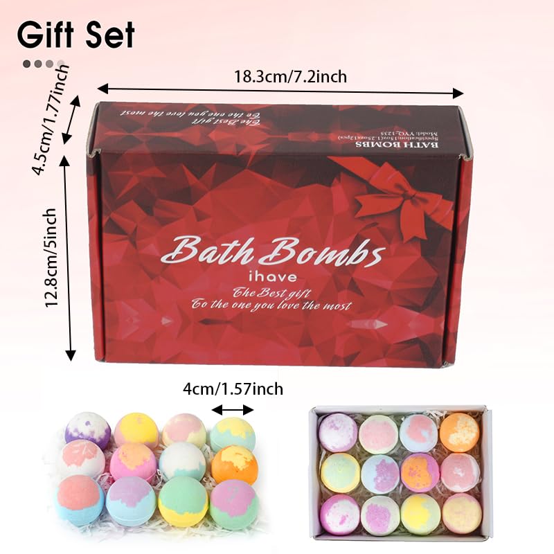 iHave sea salt shea butter bath bomb nourishes skin while you soak.