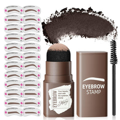 Ihrlpxkc eyebrow stamp kit stencil-collection for effortless, natural brow shapes all day
