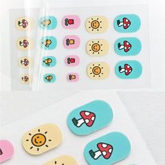 IHUKEIT sun nail stickers add sunny accents to nails