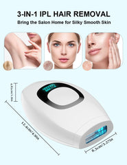 IIDEA IPL arms device for at home use, convenient hair reduction