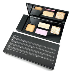 Il Makiage High Point pearlescent highlighter for youthful glow.