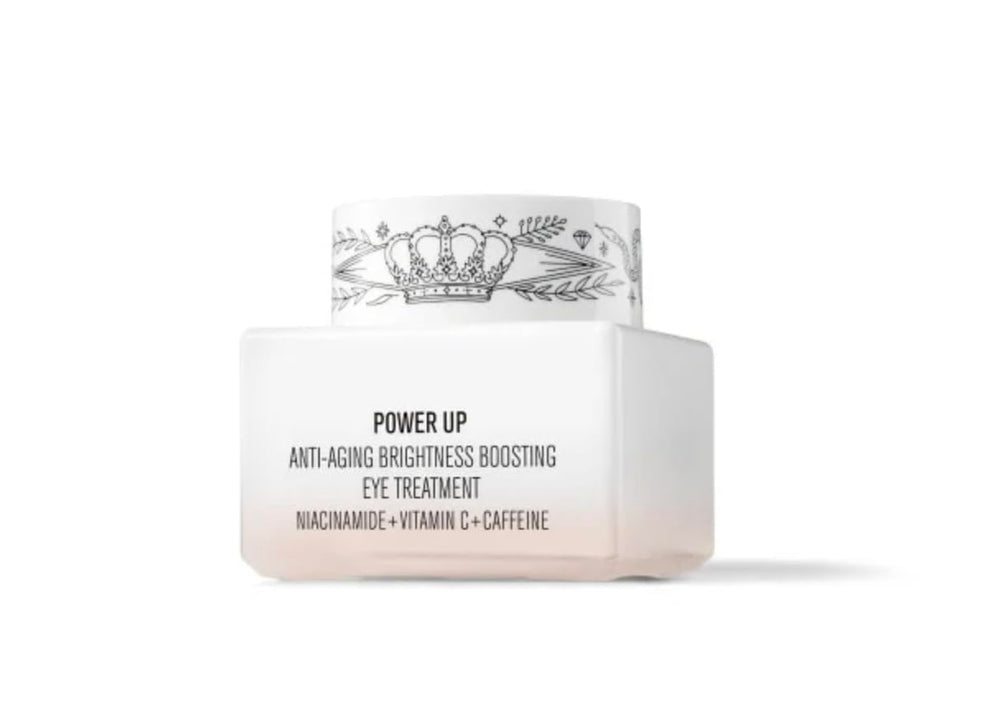 Power Up Eye Cream hydrates under-eye for a radiant look