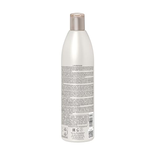 Il Salone Milano Glorious Moisturizing Conditioner label closeup emphasizing chestnut extract for moisture.
