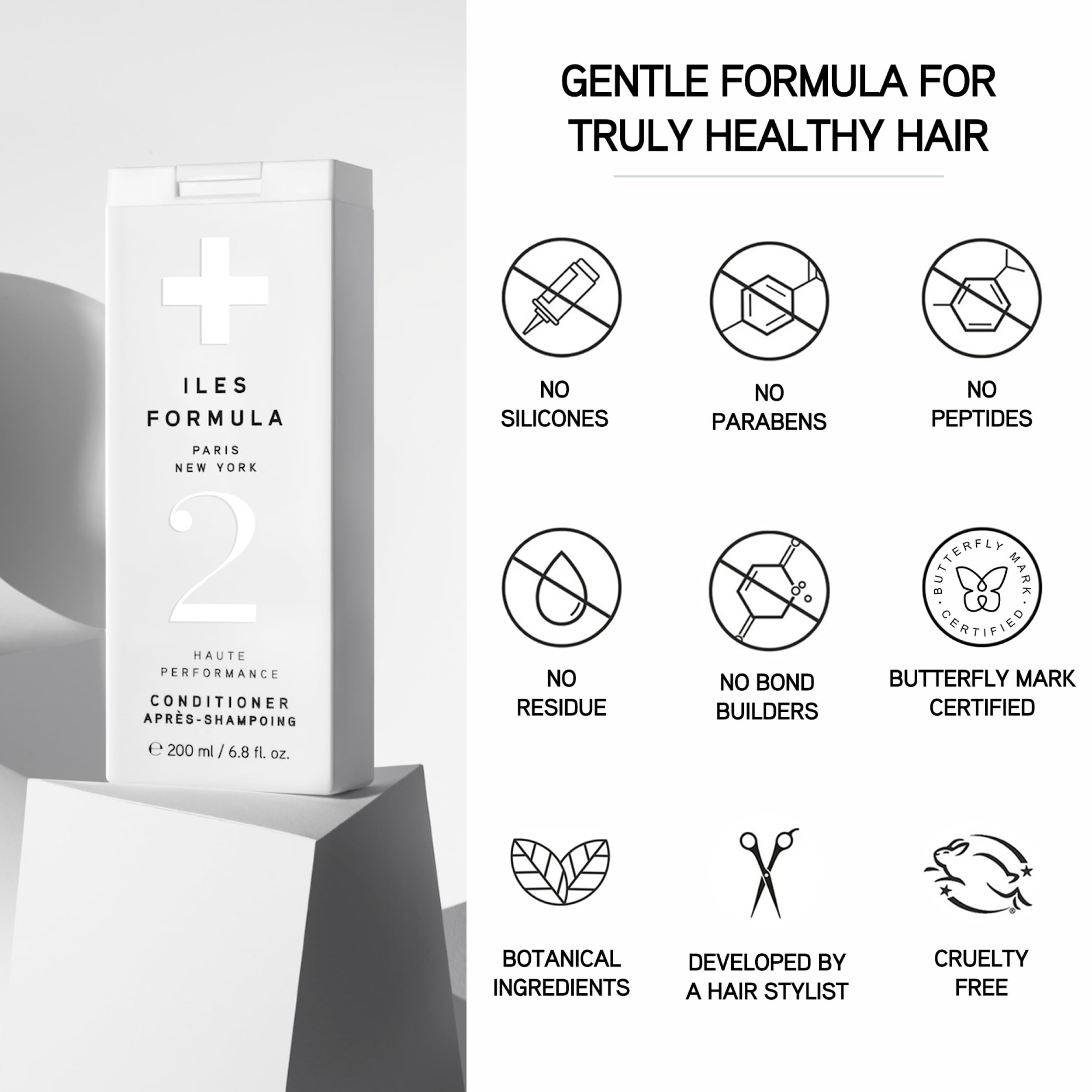 ILES FORMULA conditioner salon-grade-formula delivers professional results at home.