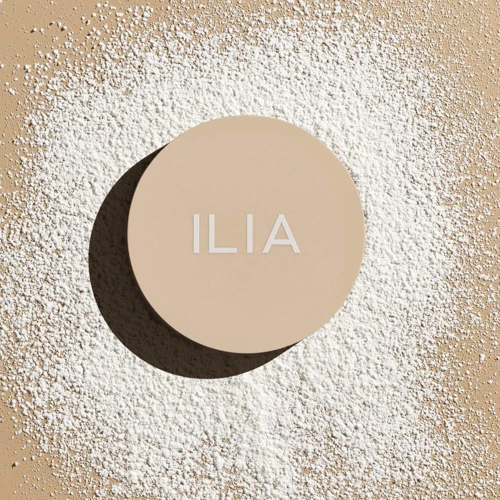 ILIA cruelty-free label visible on packaging, signaling ethical branding.