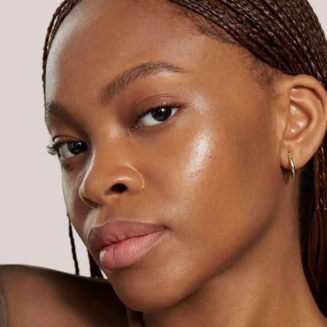 Hydrated skin with squalane in ILIA tint without clogging pores.