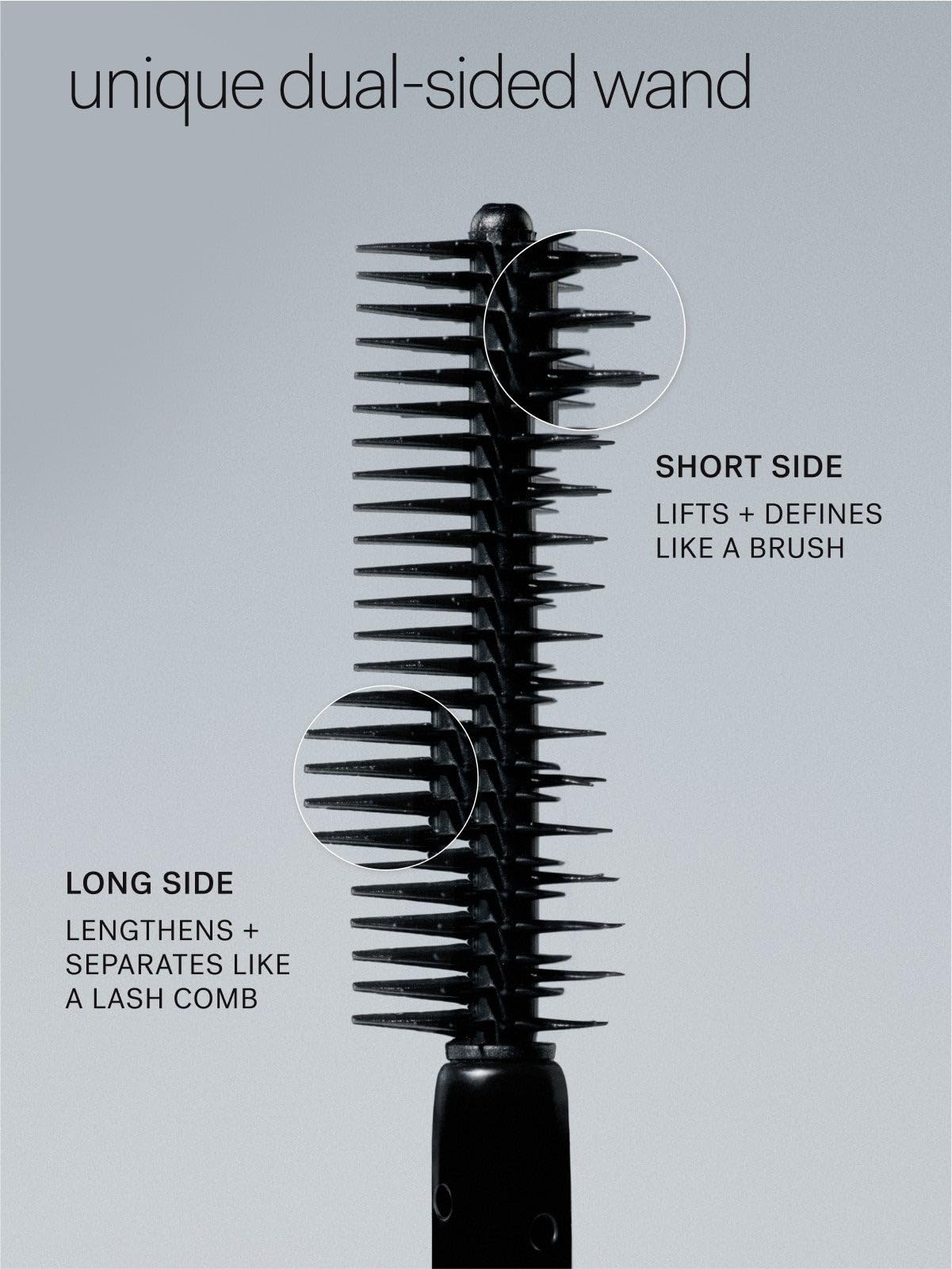 ILIA Limitless Lash Mascara long-lasting formula resists flaking