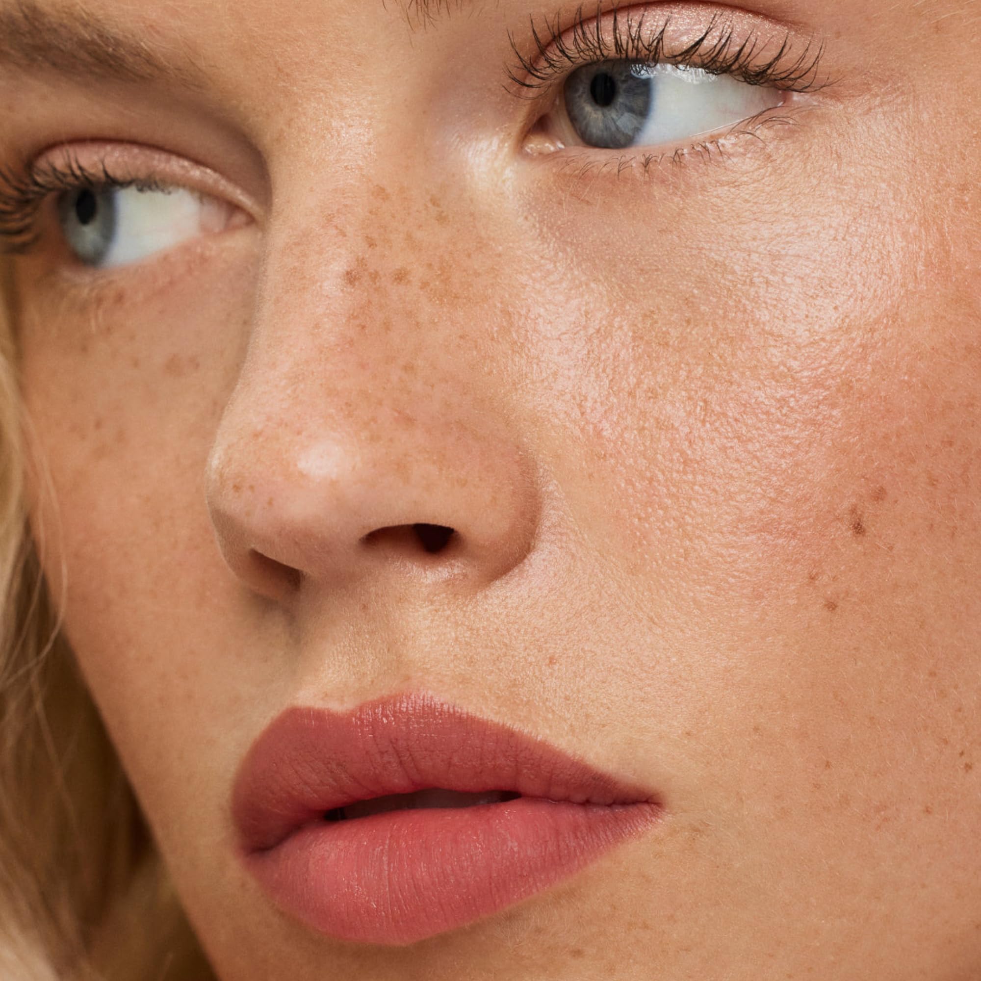 ILIA Lip Sketch Genre on lips with a hydrated soft-matte look.
