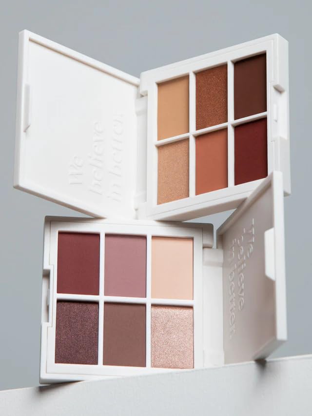 ILIA Necessary Eyeshadow compact showcases mirror-free, mono-material design for recycling.