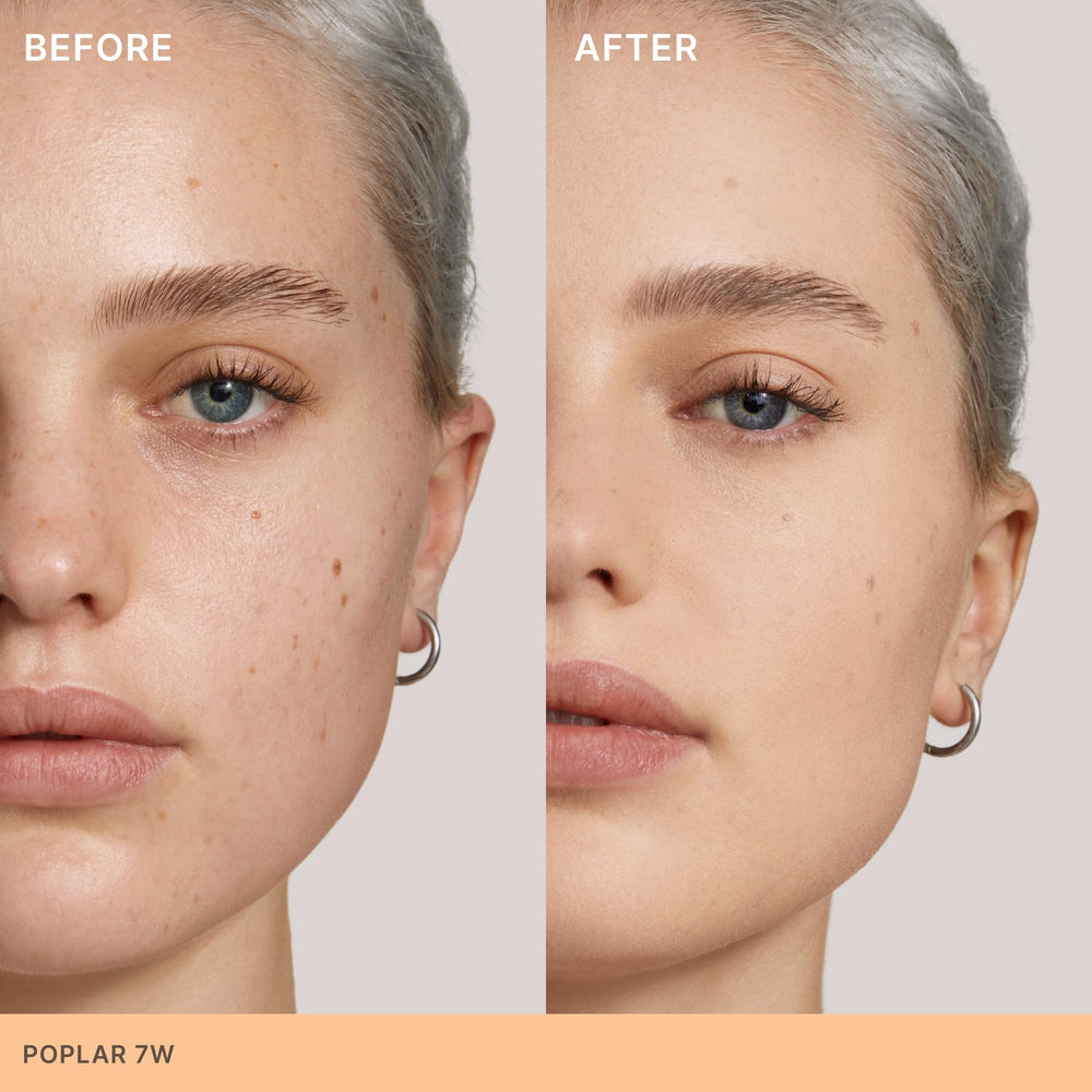 ILIA Skin Rewind close-up texture demonstrates glide and natural-matte finish.