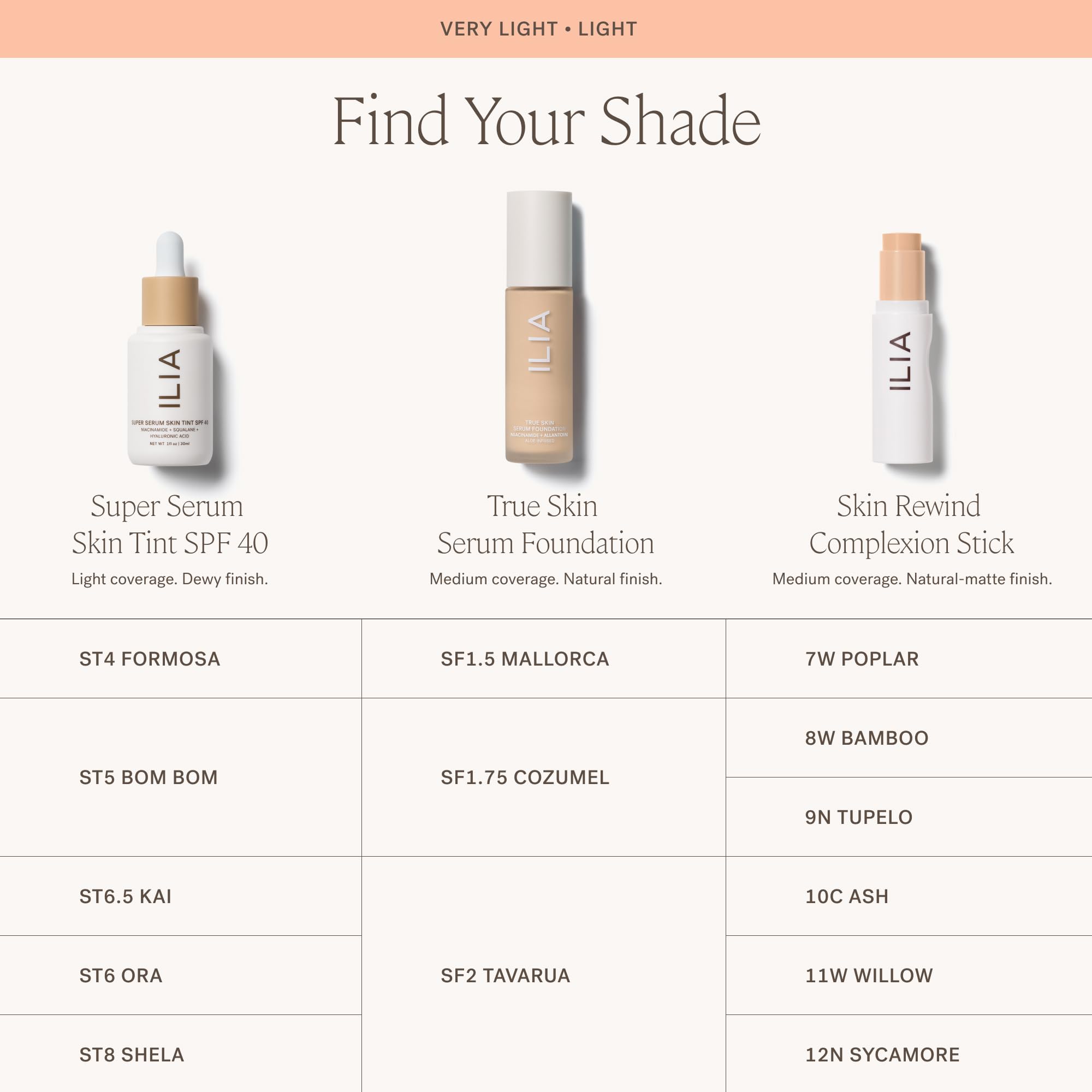 ILIA Skin Rewind application on cheek demonstrates seamless blending.