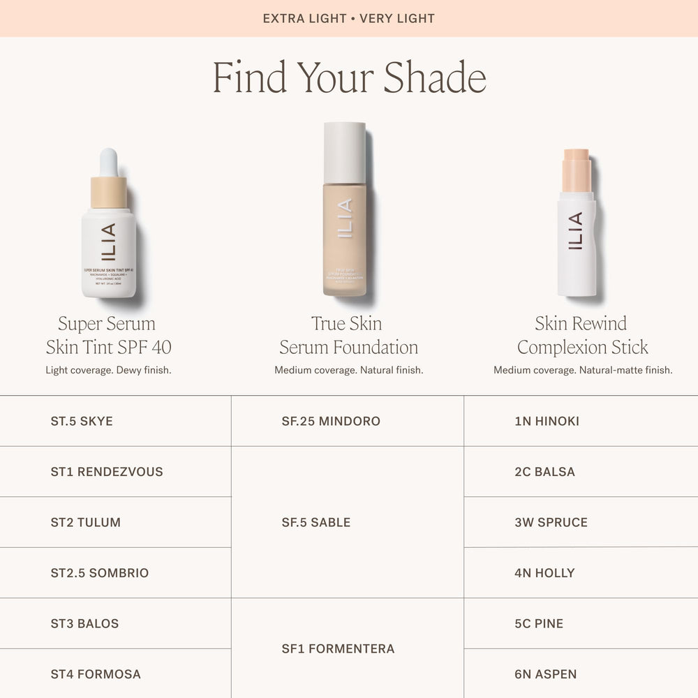 ILIA Skin Rewind ease-on-fingers demonstrates quick, mess-free application.
