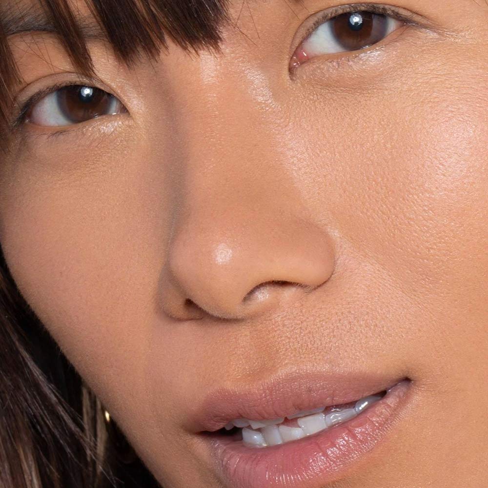 Close-up texture of ILIA True Skin Serum Foundation for skin-like glow