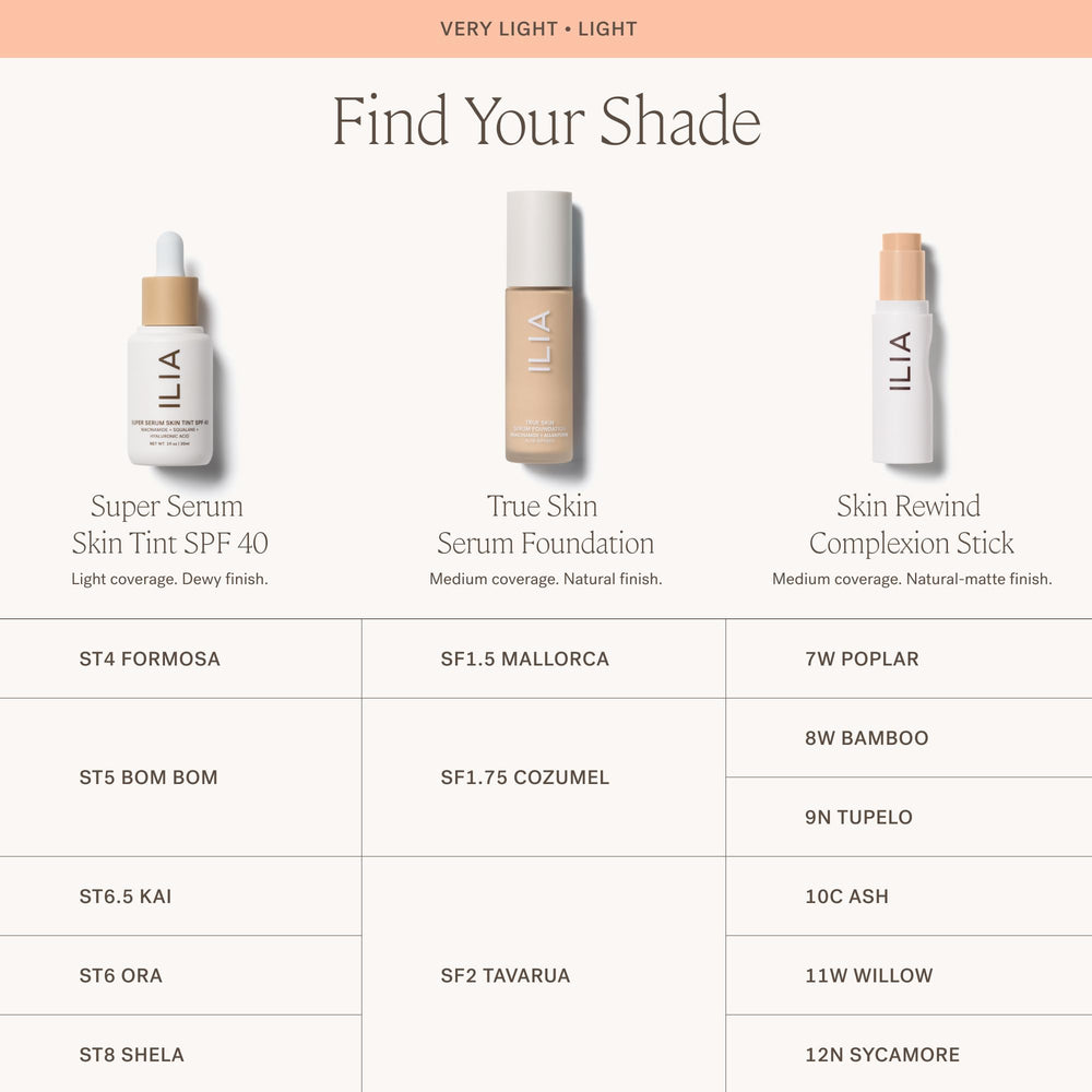 Vegan, cruelty-free icons on ILIA packaging
