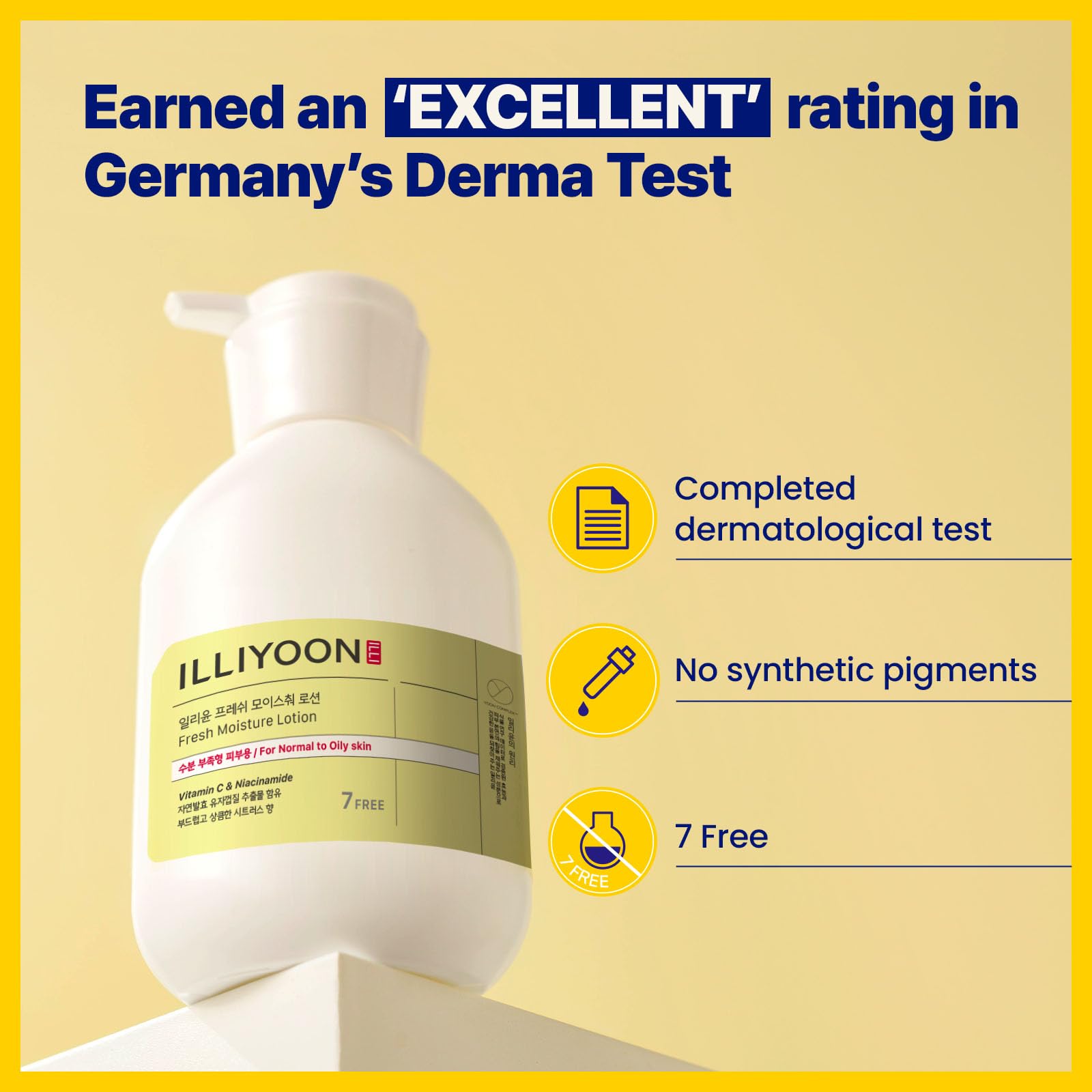Illiyoon Fresh Moisture Lotion box signals premium Korean skincare quality.