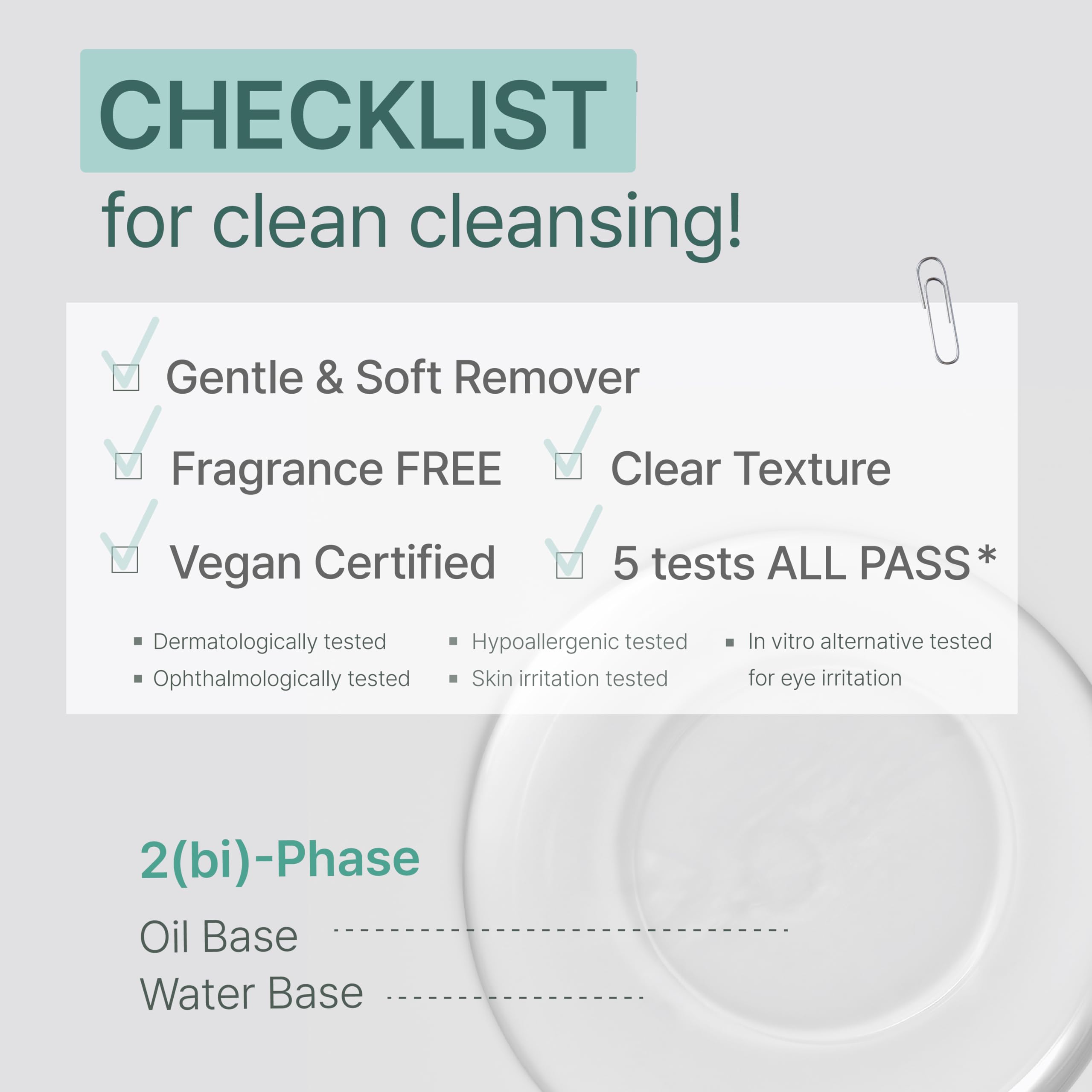 Illiyoon Gentle Deep Eye Makeup Remover applied near the eye area for gentle cleansing.