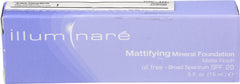 ILLUMINARÉ Illuminare Mattifying Mineral Foundation Florentine Fair bottle with matte finish and oil control