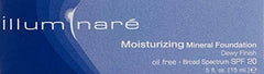 Illuminare Portofino Porcelain swatch demonstrates buildable medium to full coverage.
