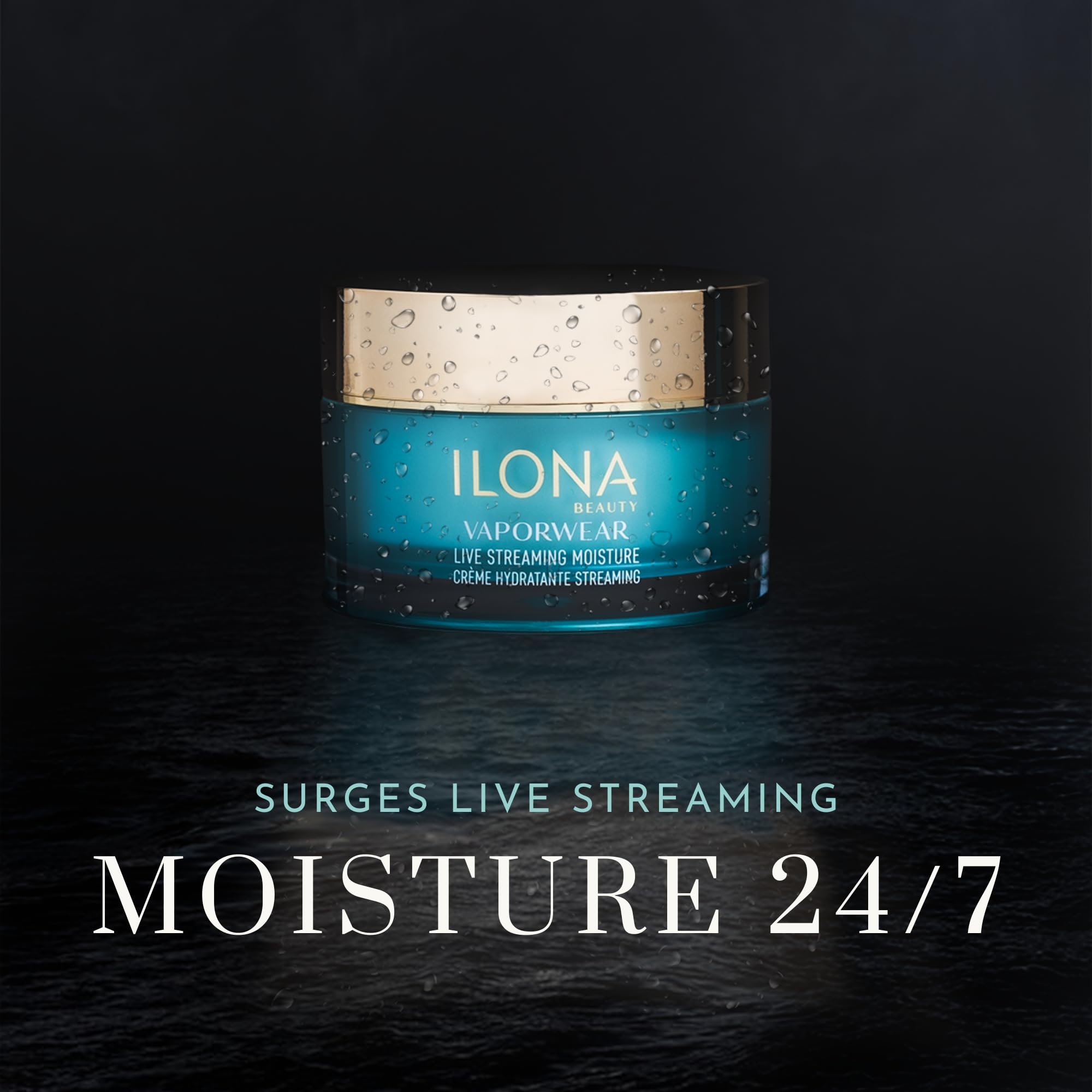 ILONA Vaporwear nightstand routine conveying daily nourishment ritual.