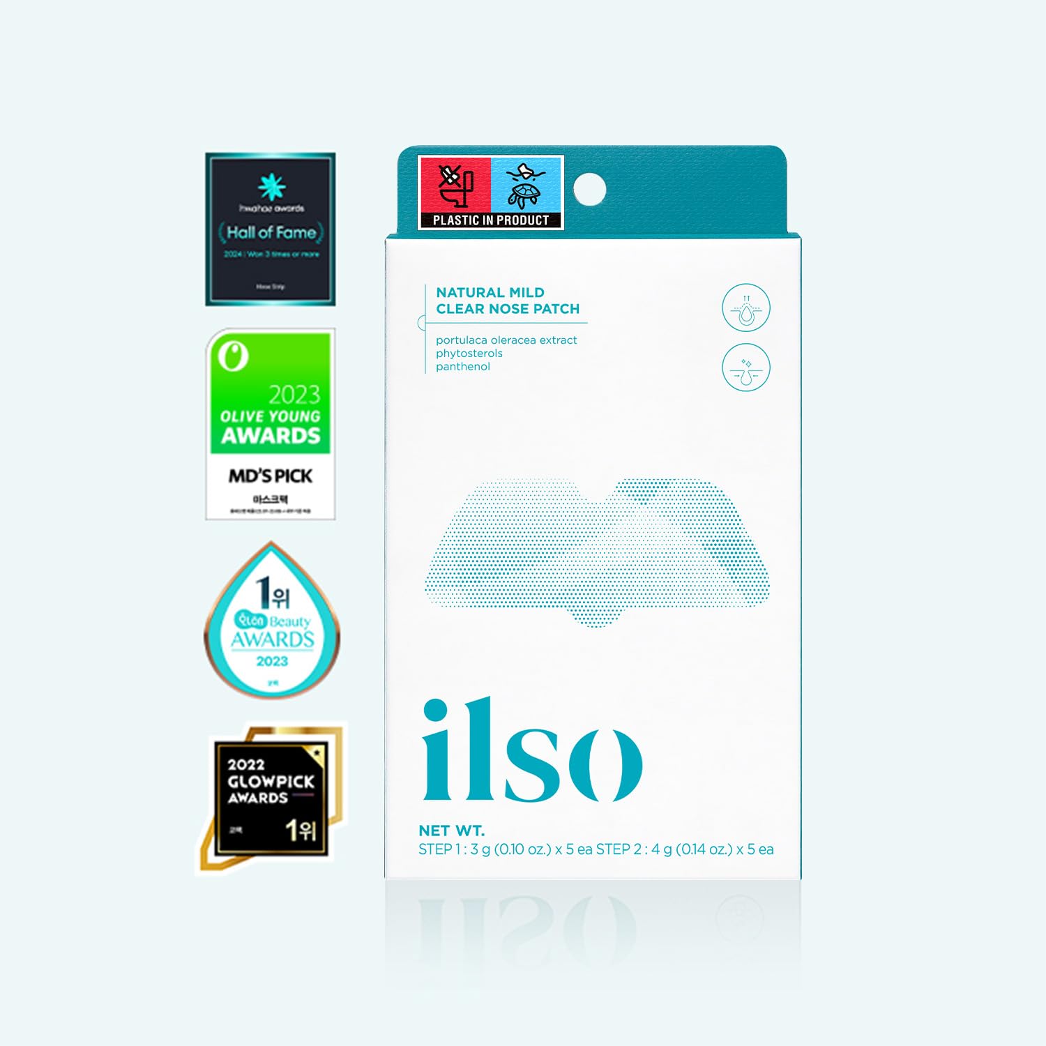 ilso Step 1 bio-cellulose sheet close-up shows strong adhesion and absorption
