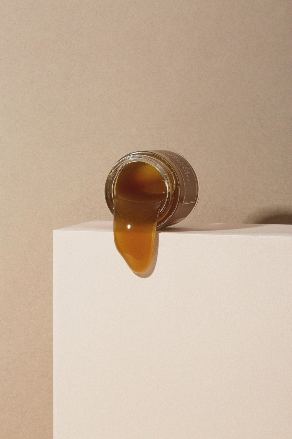 I'm From Ginseng Mask applying texture close-up suggests nourishing touch.