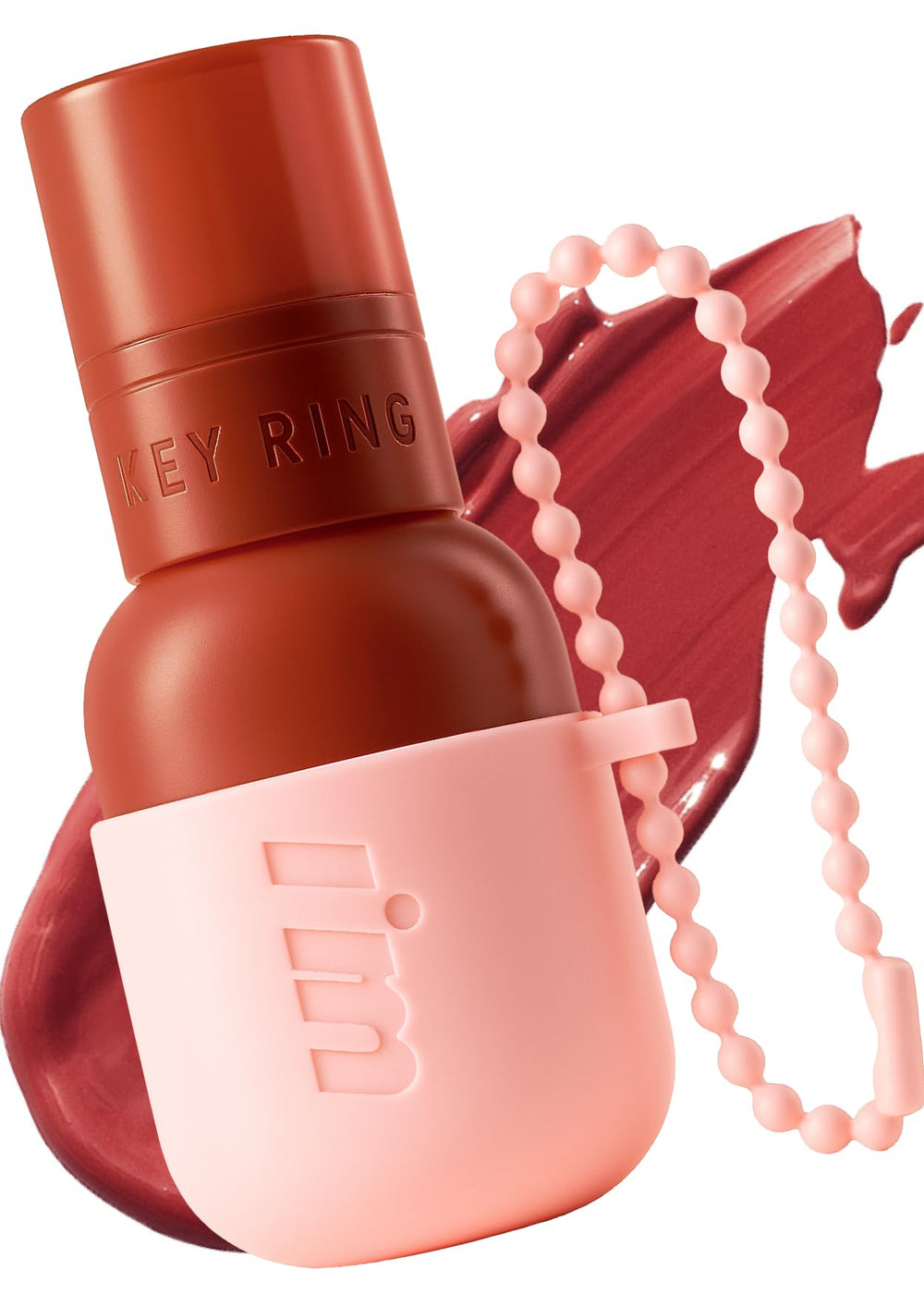 I'M MEME Color Key Ring Velvet Lip Tint 03 Baked Brick bottle with vivid long wear