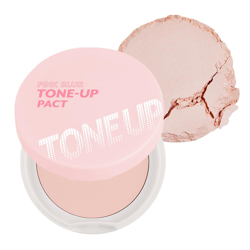I'M MEME Compact Tone-up Pact with pink blur for a radiant complexion