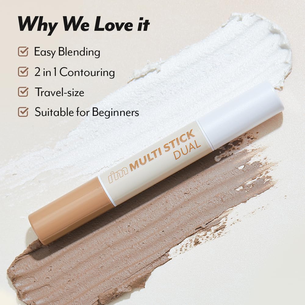 I'M MEME I'm Multi Stick Dual 002 soft matte finish for natural look