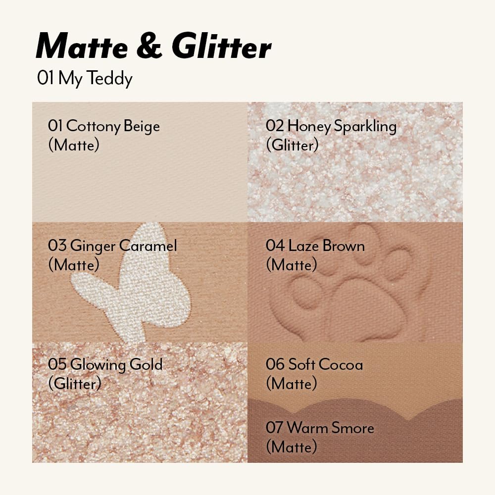 I'M MEME Wonder Soft Layer Palette for easy finger blending and quick looks.