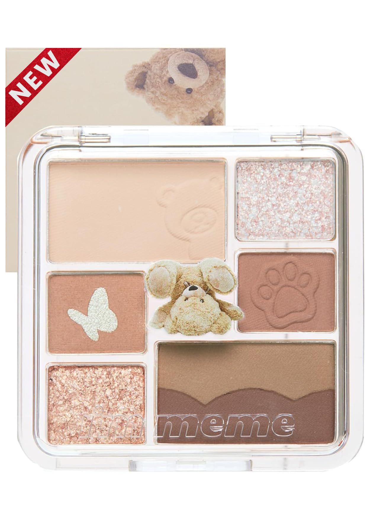 I'M MEME Wonder Soft Layer Palette front view for on-the-go color ideas.